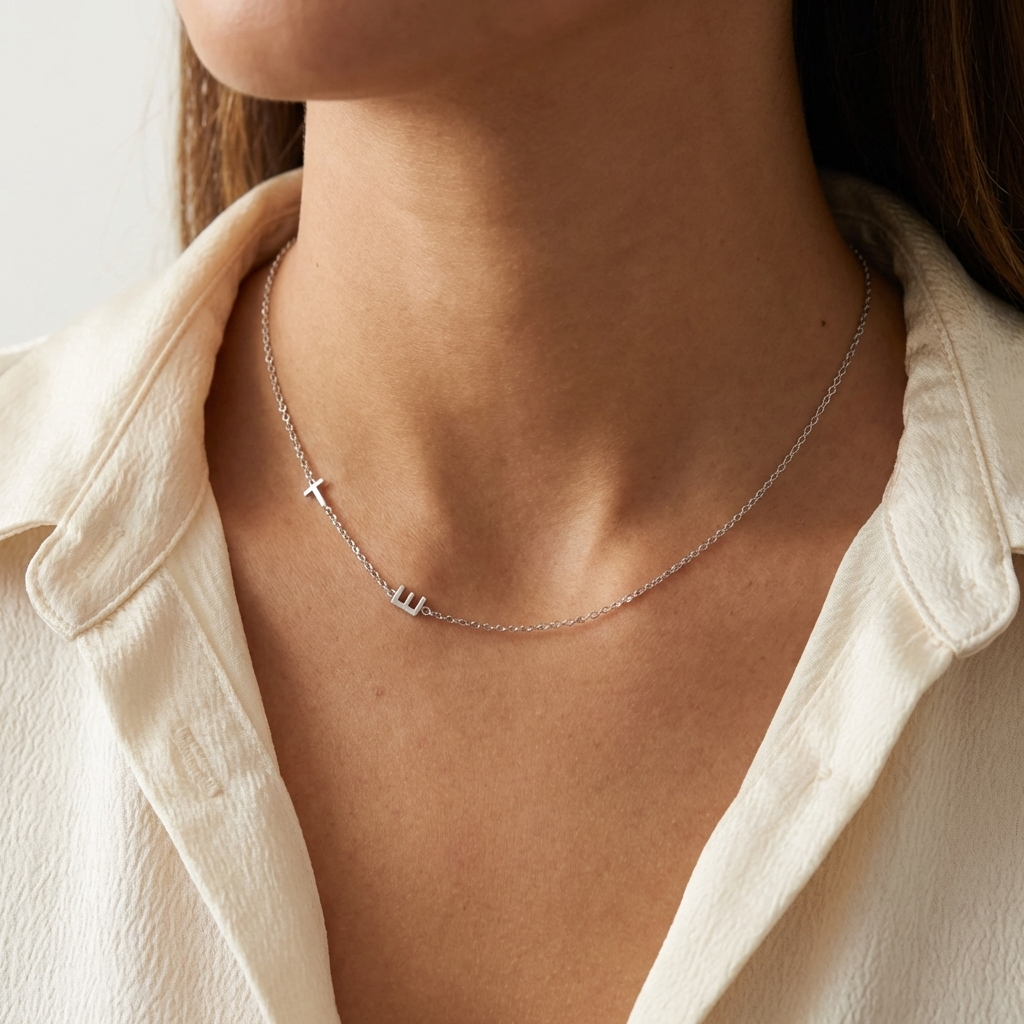 Collar personalizado con iniciales