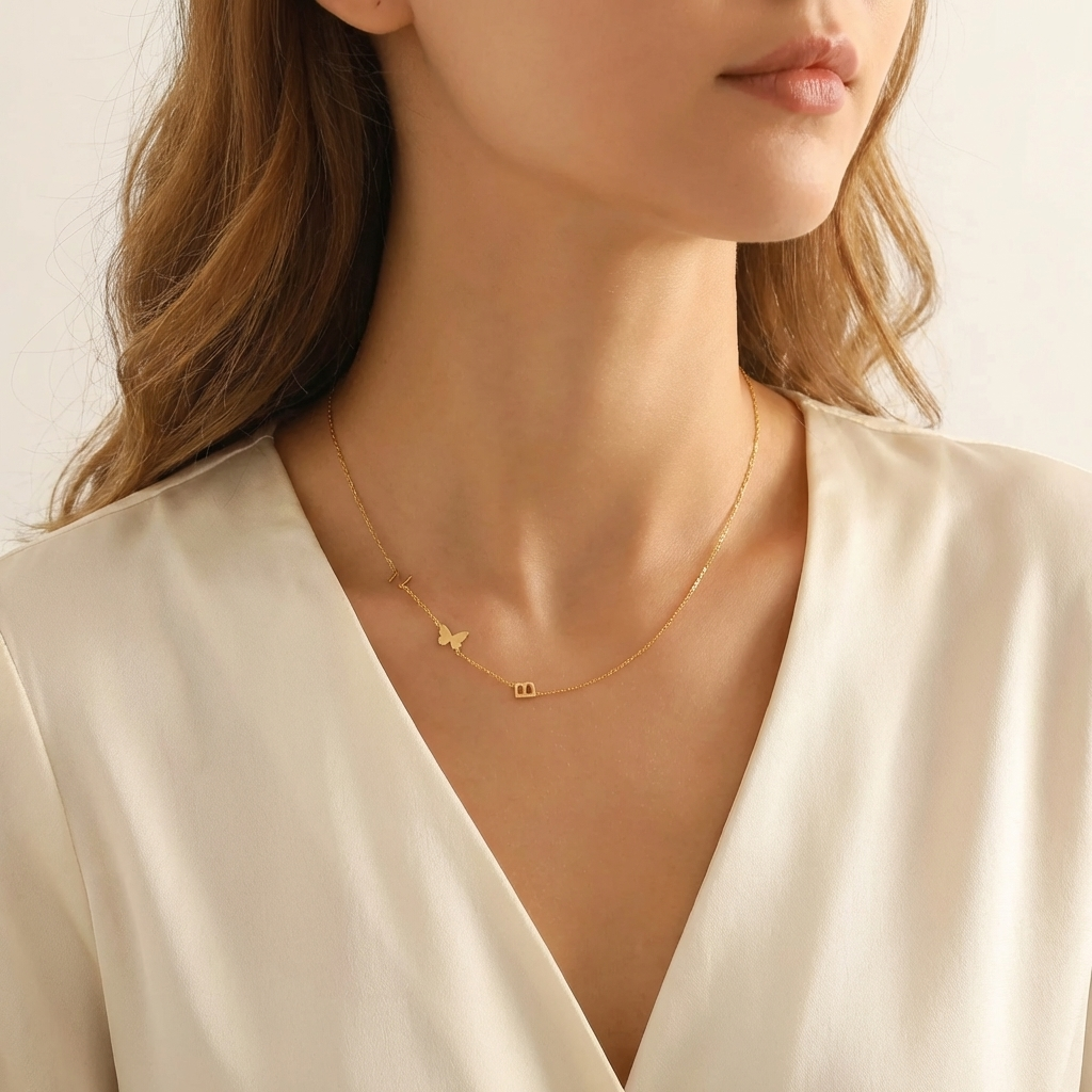 Collar personalizado con iniciales